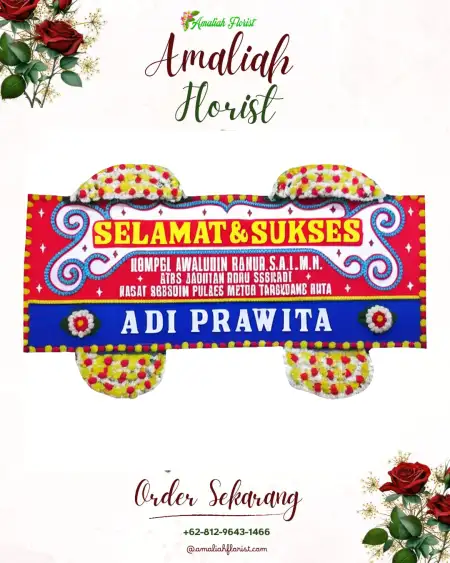 Papan Bunga Ucapan Selamat Cibolang